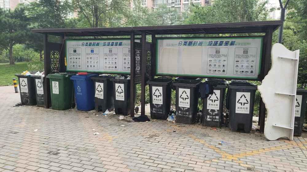 【百子湾家园c区】小区卫生环境怎么样?是否有充足的垃圾桶?