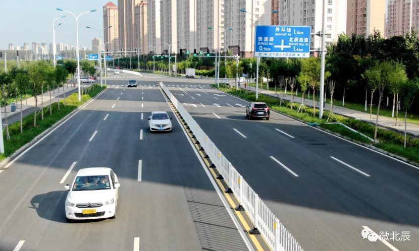 城事直通外环双向六车道天津这条道路正式通车啦