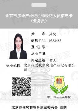 我爱我家经纪人孙悦